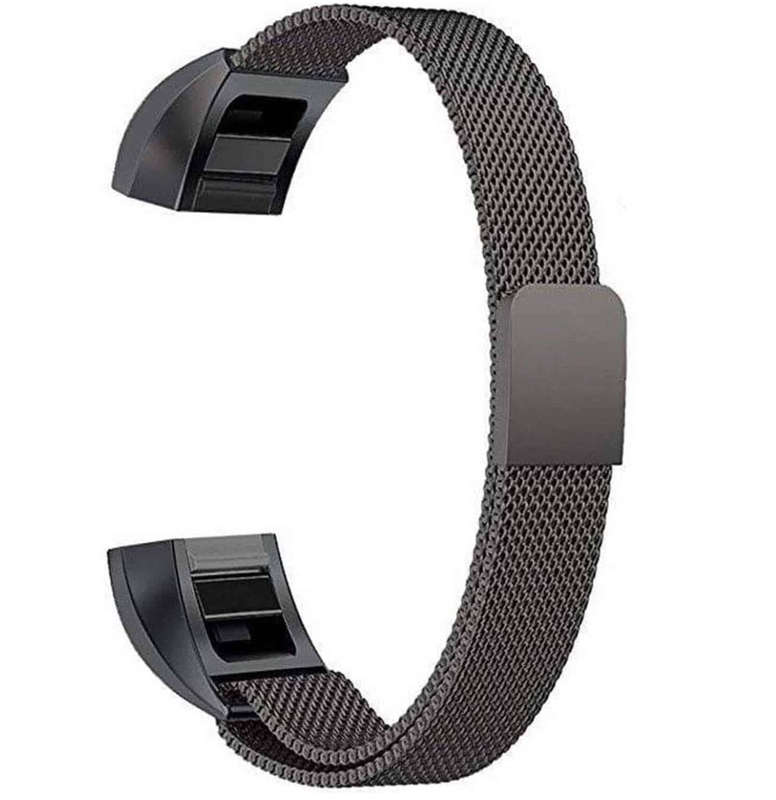 Fitbit Alta Compatible Milanese Stainless Steel Strap One Size Fits All