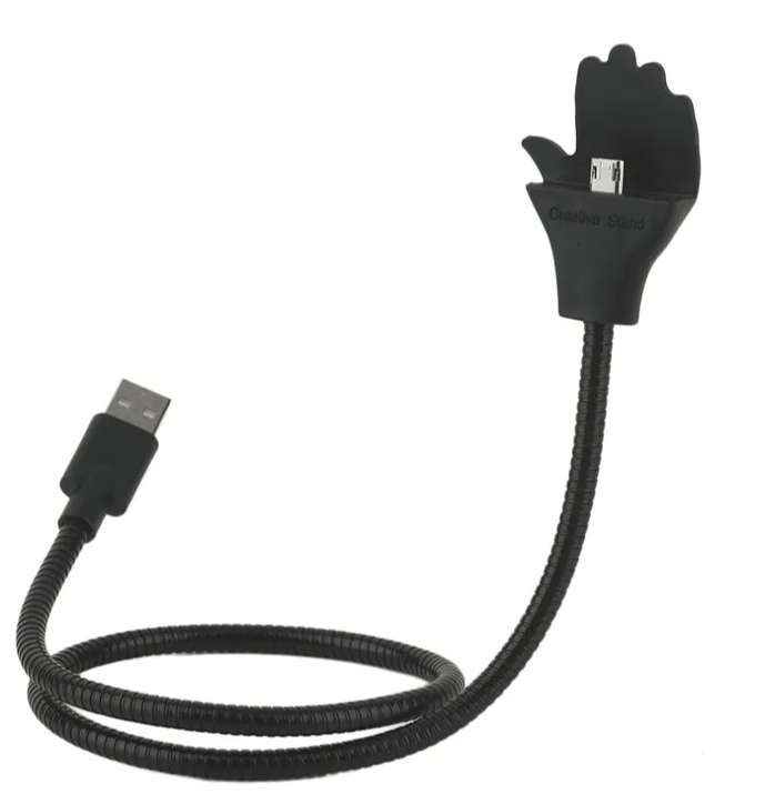 Cable Data Coil Brace For Android/Micro USB