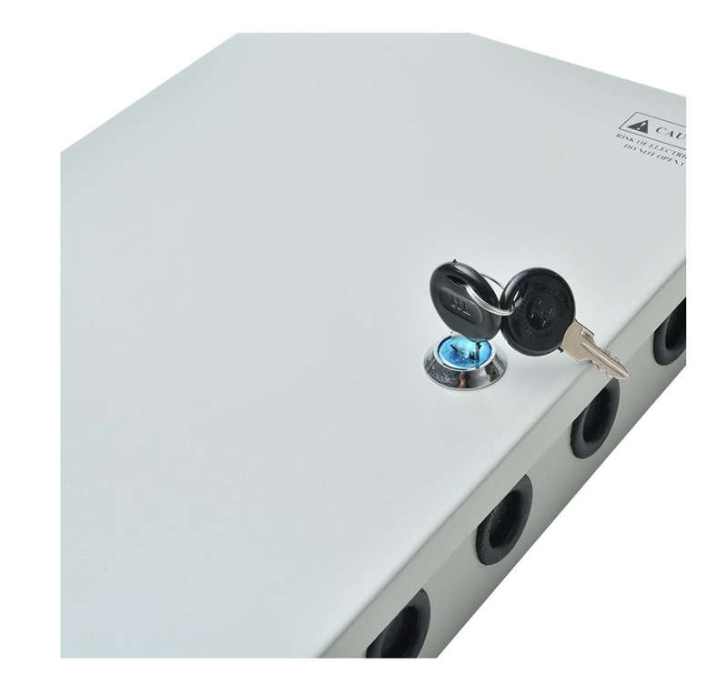 18 Channel CCTV Power Supply Distribution Box/Camera Power Box and distribution board only