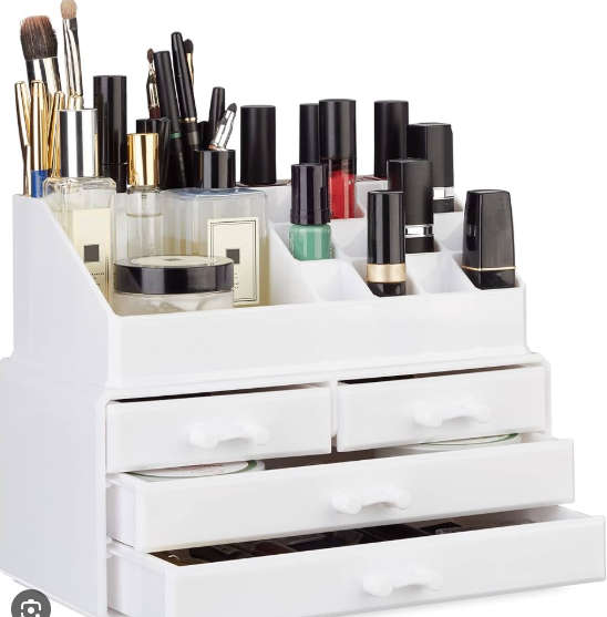 Styleberry 4-Piece Detachable Makeup Storage Drawer Set
