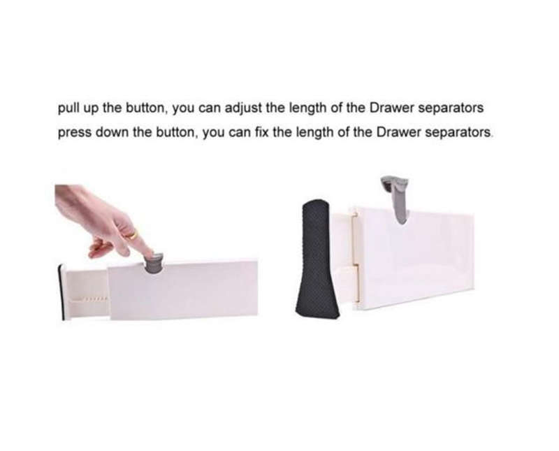 Expandable Drawer Divider Organiser/ Set Of 6