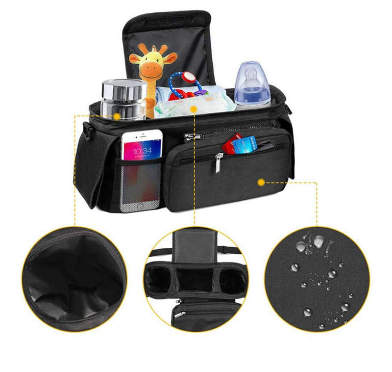 Junior Fx Baby Stroller Black Organiser