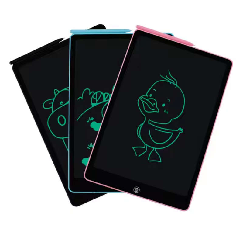 Large Kids Educational Toys Message Pad Doodle Board 16 Inches Lcd Writing Tablet