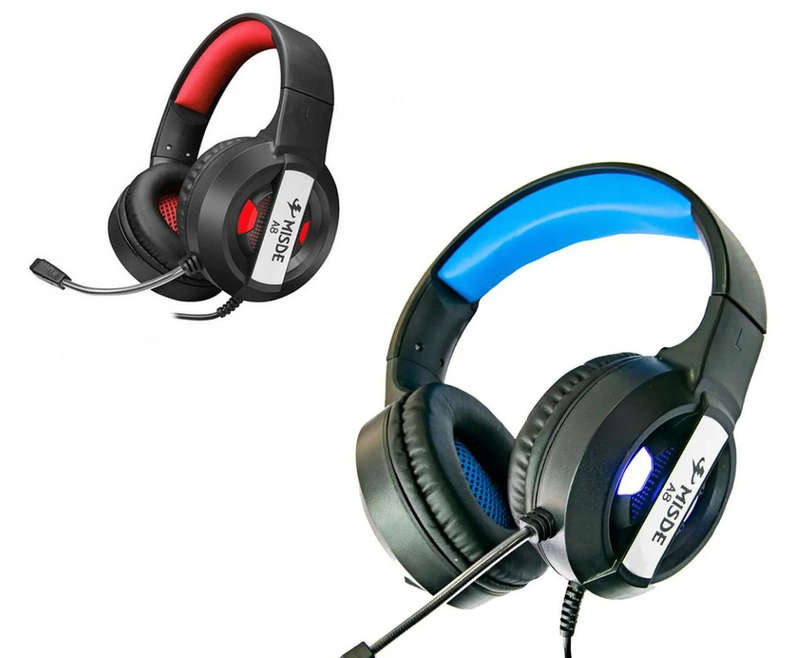 MISDE A8 Gaming Headset With 7.1 Surround Sound Stereo Headphones