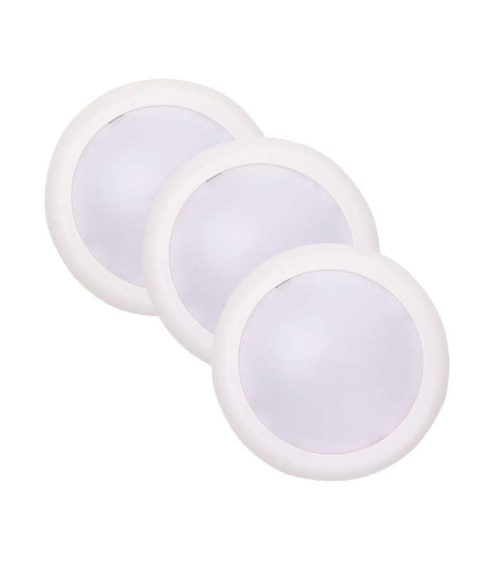 Lumina Multi-Colour Battery Operated Night Lights - 3 Pack