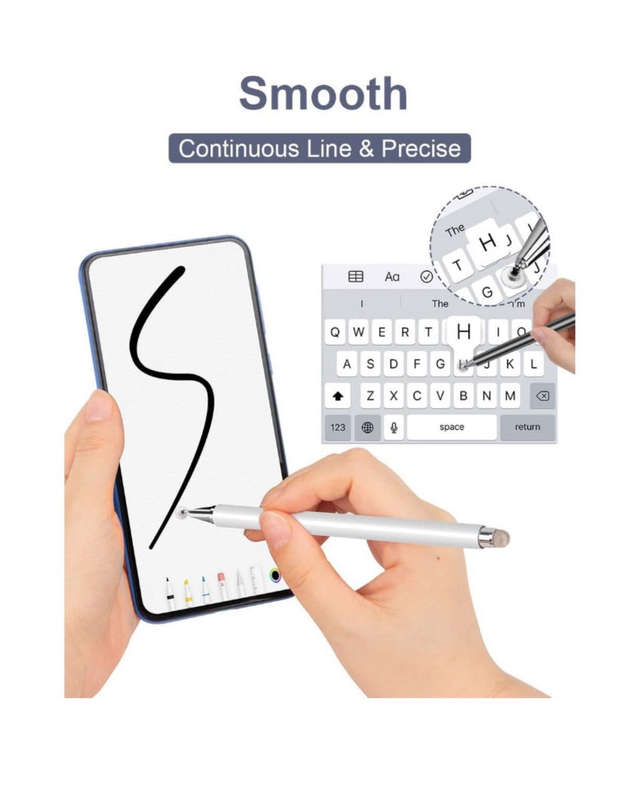 Ntech Universal Stylus Pen for Touch Screens  Set of 2