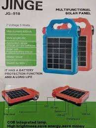 Jinge JY - 918 Multifunctional Solar Panel with COB Light