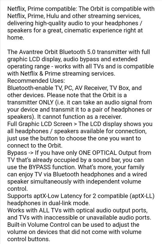 Wireless Transmitter For TV