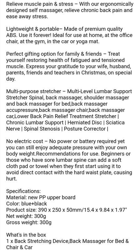 Back Stretcher