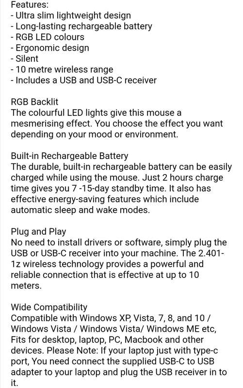Ntech Wireless Mouse