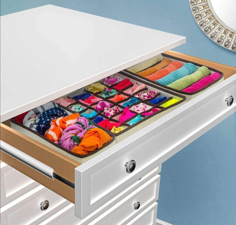 Underwear Drawer Organizer (Set of 4)