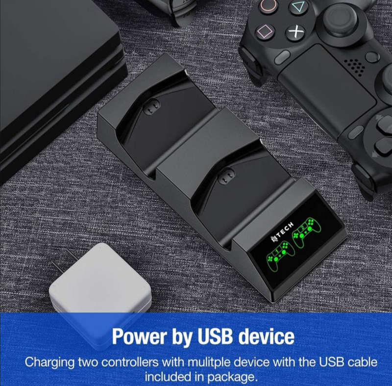 PS4 Dual Controller Wireless Charging Dock