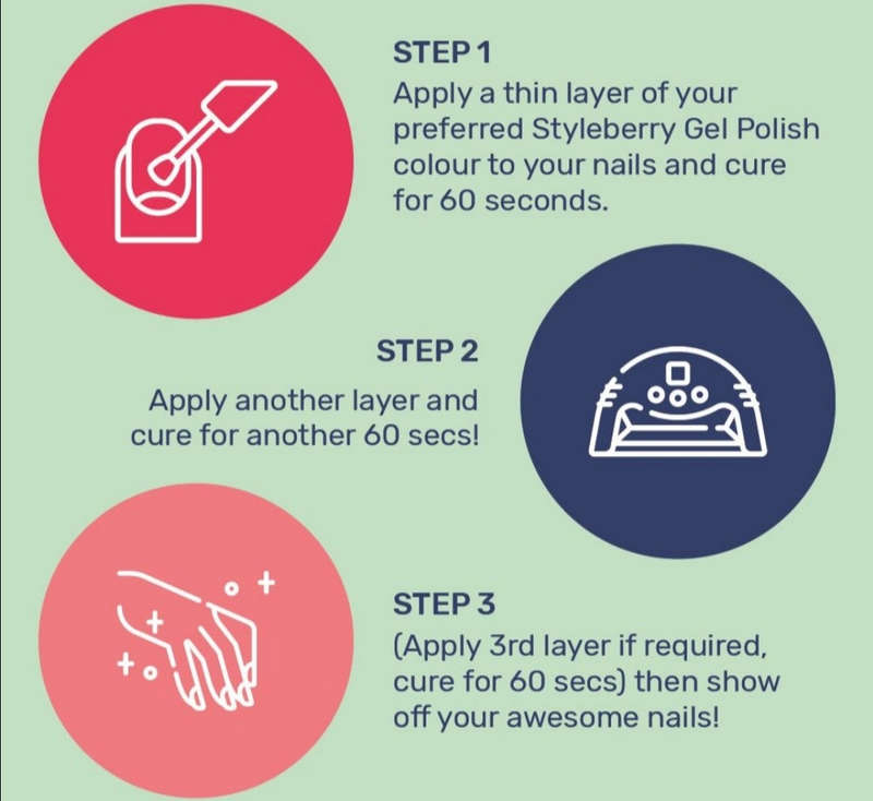 Styleberry 24 Piece Gel Nail Polish Set