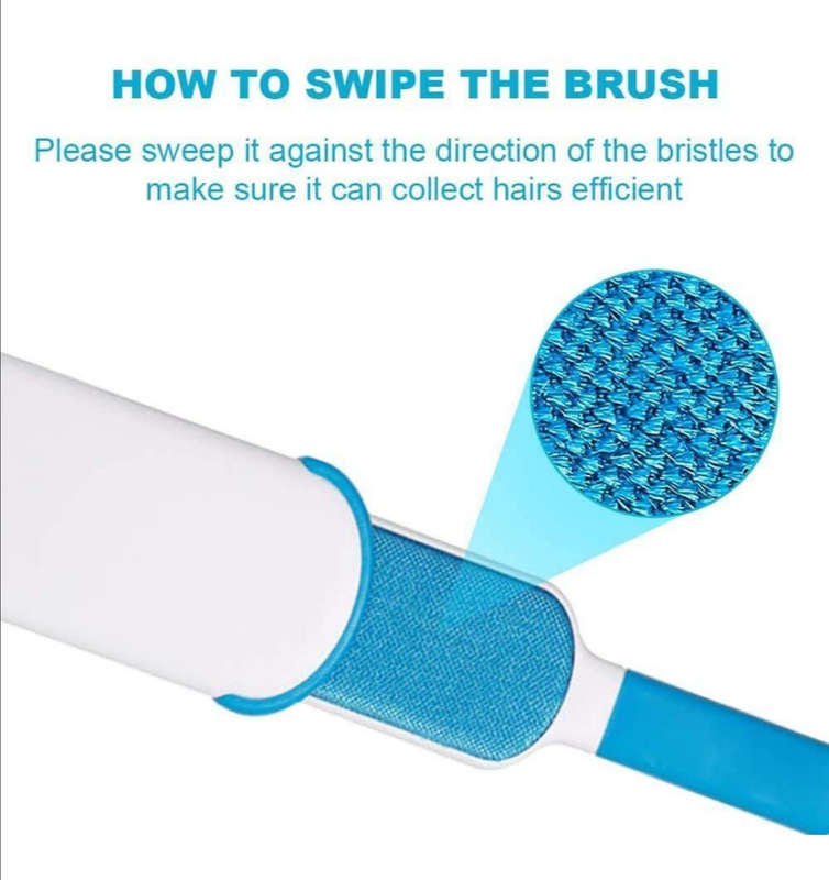 Pet Hair Remover With Self Cleaning Base