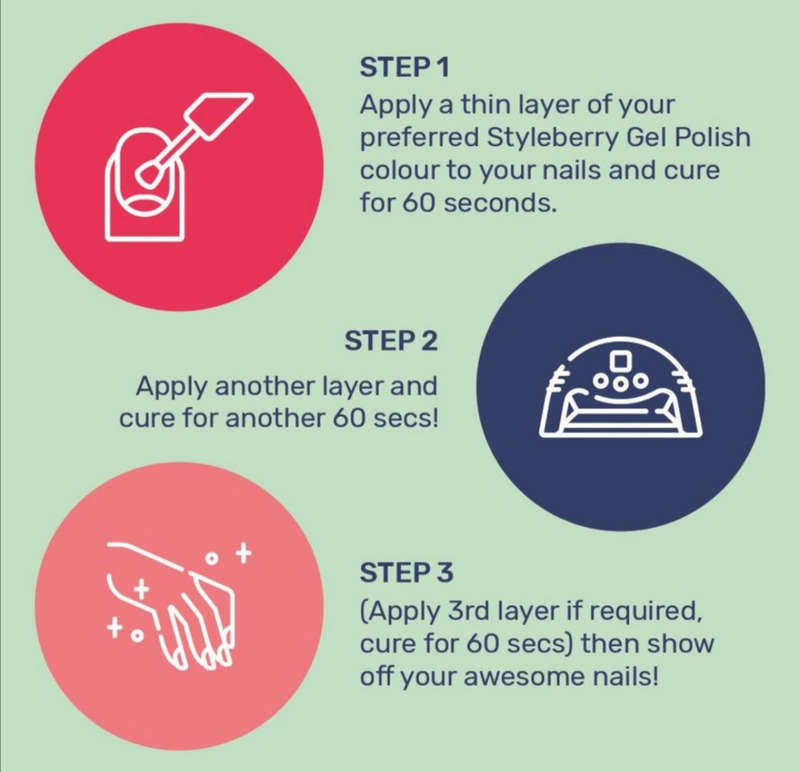 Styleberry Gel Nail Polish Set Of 6