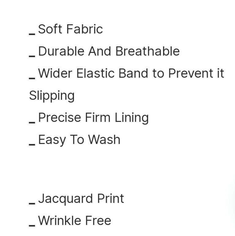 Fabric Chair Covers (Set Of 6) (Colour-GREY) Image for reference only