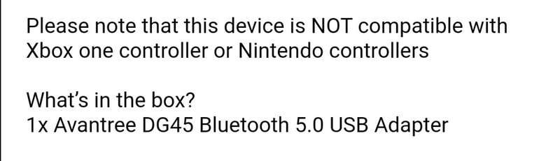 DG45 Bluetooth 5.0 USB Adapter