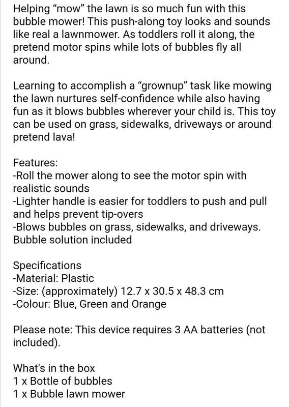 Bubble Mower
