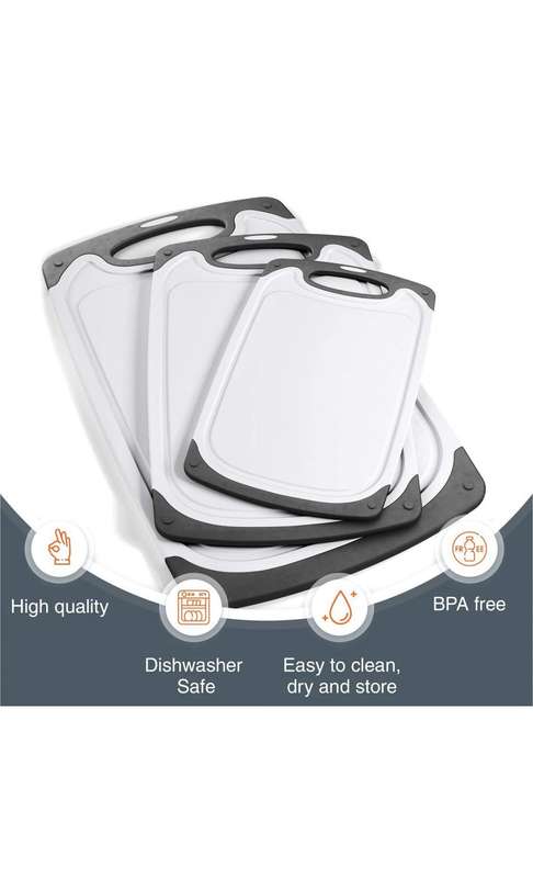 3 Piece Heavy Duty Cutting Boards