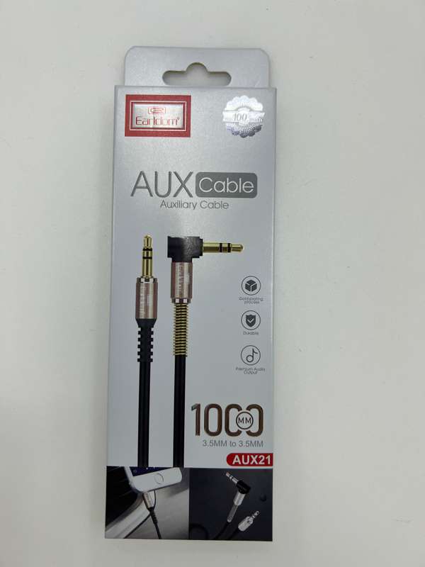 1m Aux Cable 90 Head