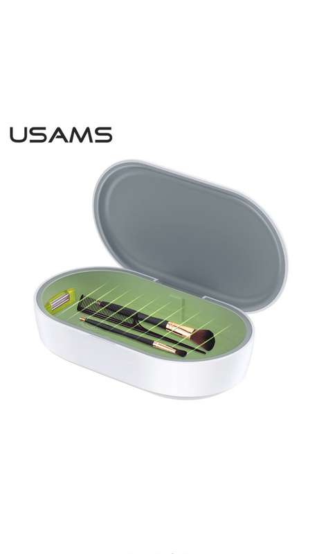 USAMS UV Light Sterilizer Disinfection Box With Wireless Charger