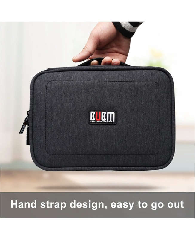 Bubm 12 Large Double Layer Waterproof Case