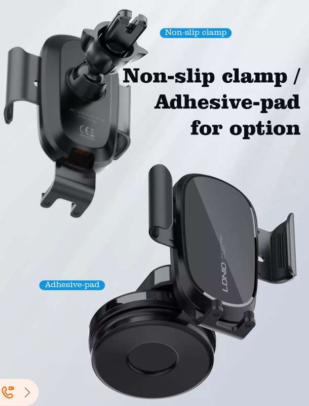 15w Wireless Charging Car Phone Holder