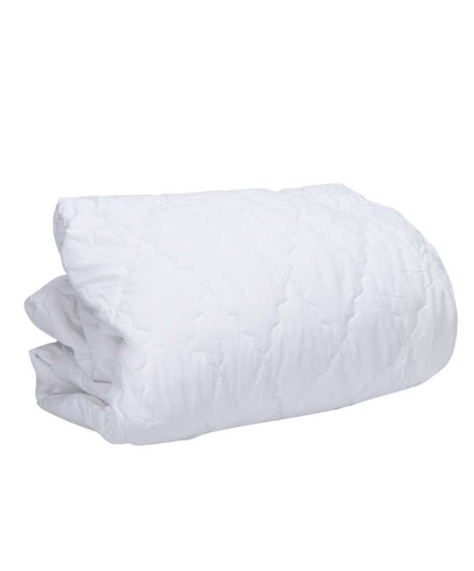Somnia King Size Bed Quilted Fitted Mattress Protector - White