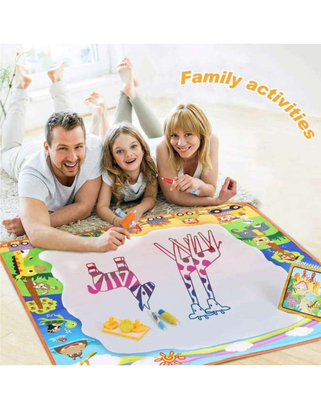 Kids Painting Drawing Activity Water-Based Doodle Mat Toy