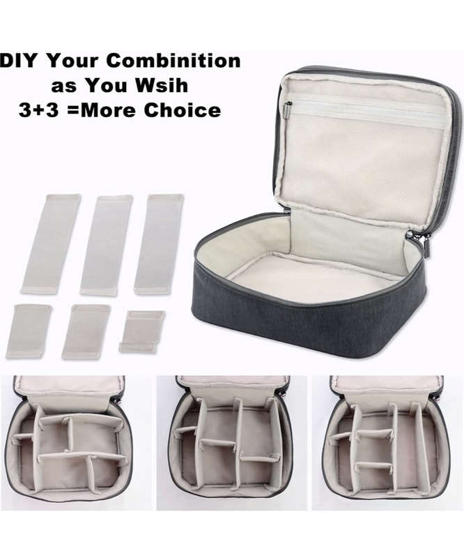 Bubm 12 Large Double Layer Waterproof Case