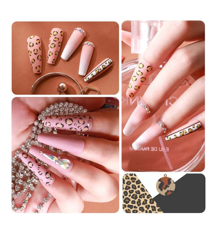 Styleberry Nail Art Gel Polish Set  Leopard Collection