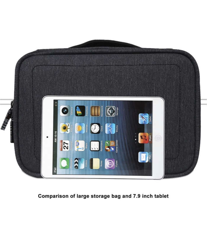Bubm 12 Large Double Layer Waterproof Case