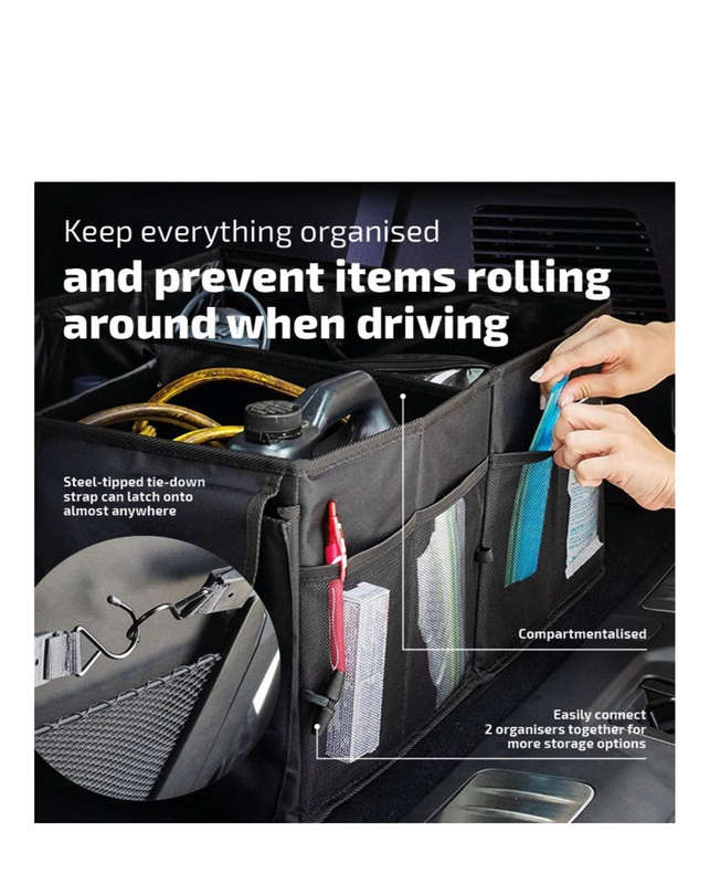 Waterproof Foldable Non-Slip Car Boot Organiser