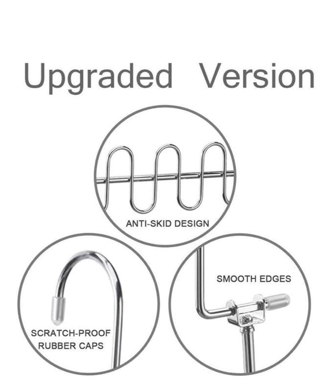 Space Saving Closet U-Hanger Set of 10