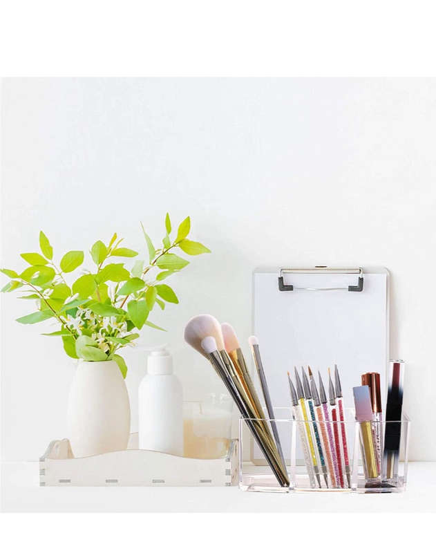 Styleberry Rectangular Clear Cosmetic Organizer
