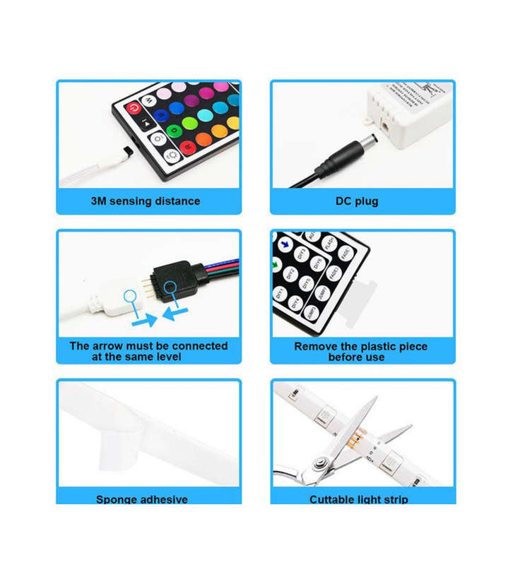 5m Smart LED RGB Light Strip