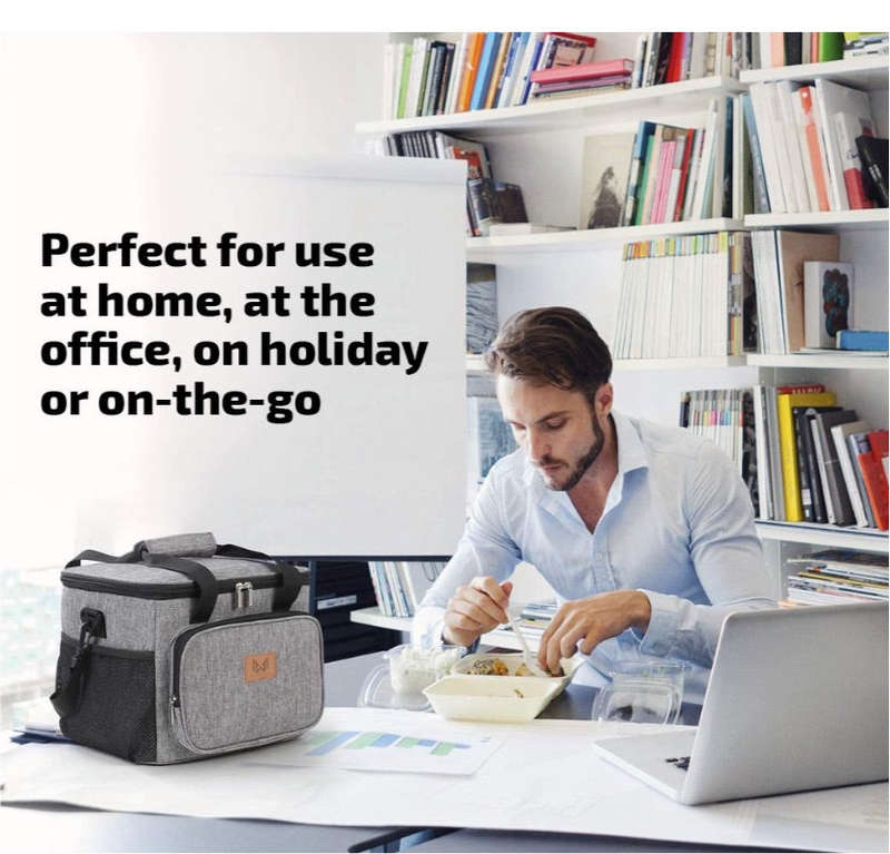 15L Insulated Lunch Box and Cooler Bag