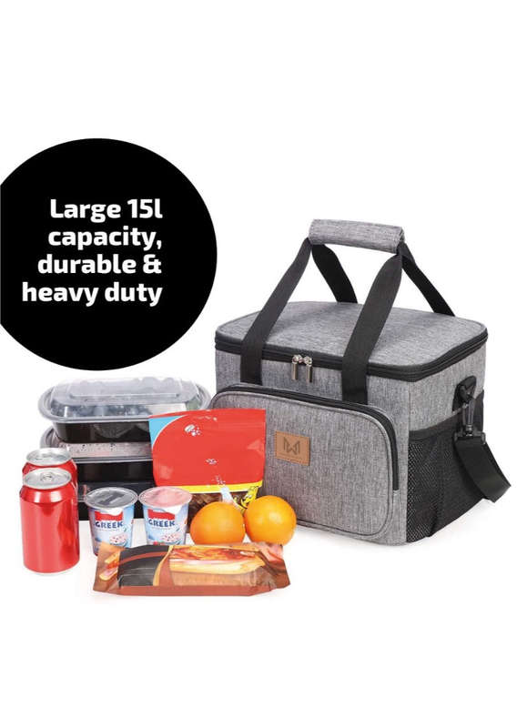 15L Insulated Lunch Box and Cooler Bag