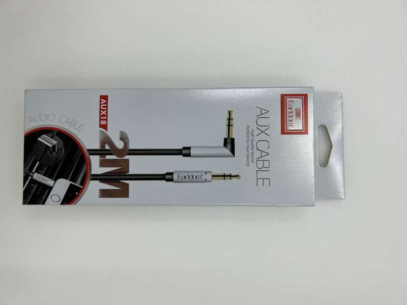 2M Earldom Aux Cable 90 Head