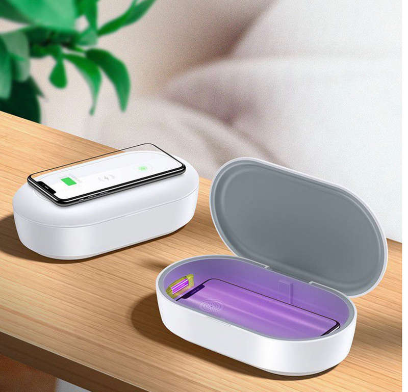 10w Wireless Phone Charging UV Sterilizer Box