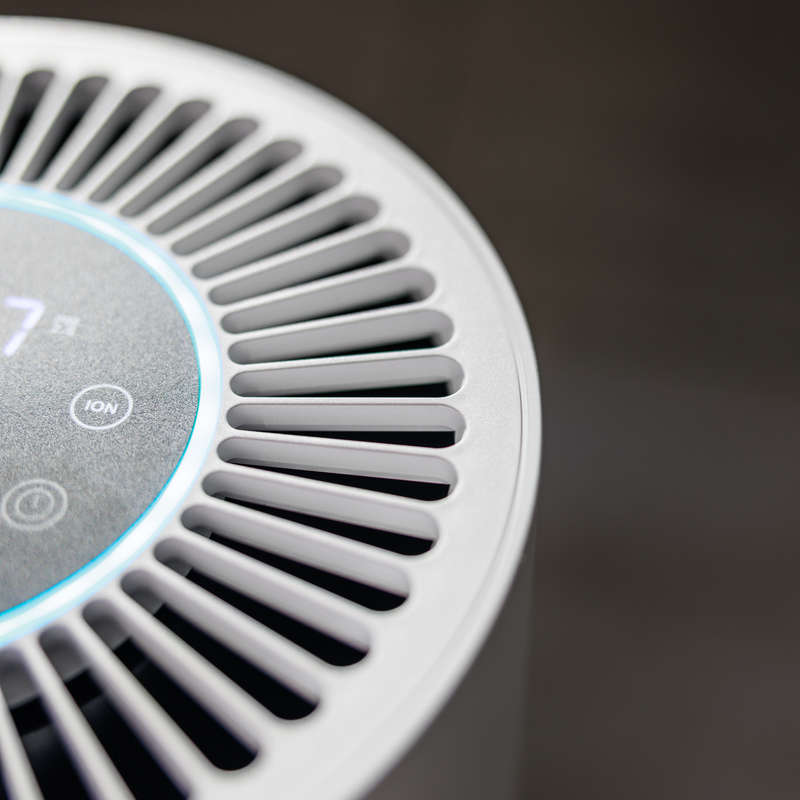 Crystal Air Turbo HEPA LED Air Purifier - Wifi Control & 5 Step Filtration