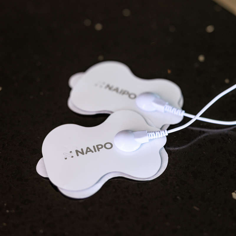 Naipo Tens Electronic Pulse Massager with 4 Electronic Pads & 5 Modes