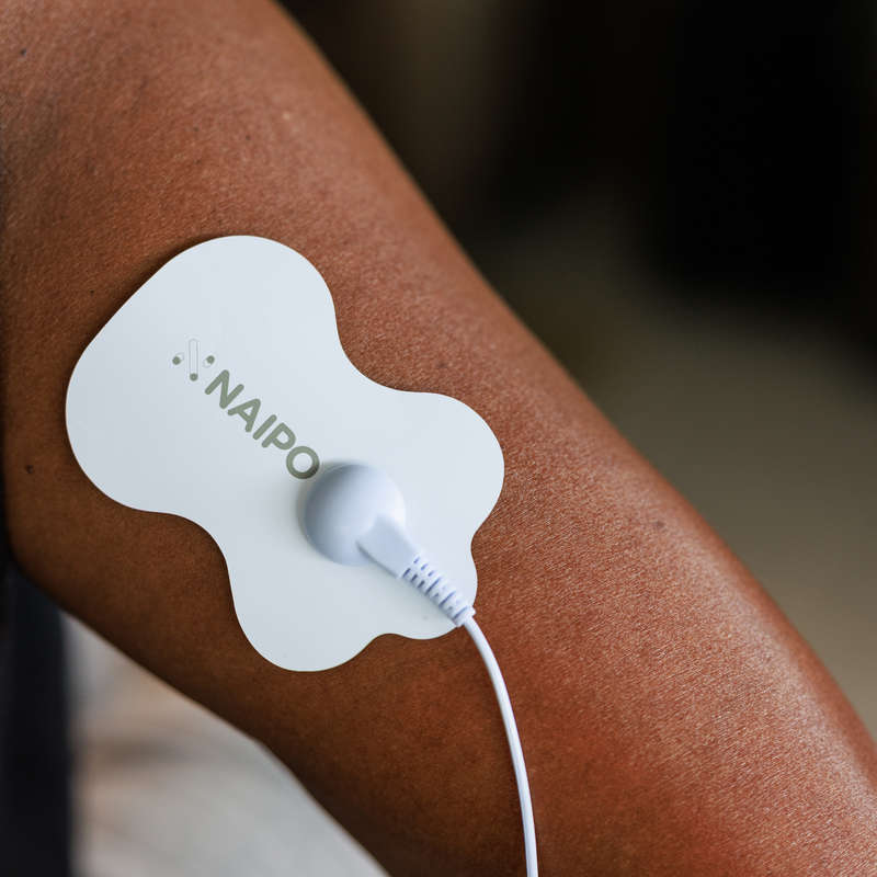 Naipo Tens Electronic Pulse Massager with 4 Electronic Pads & 5 Modes