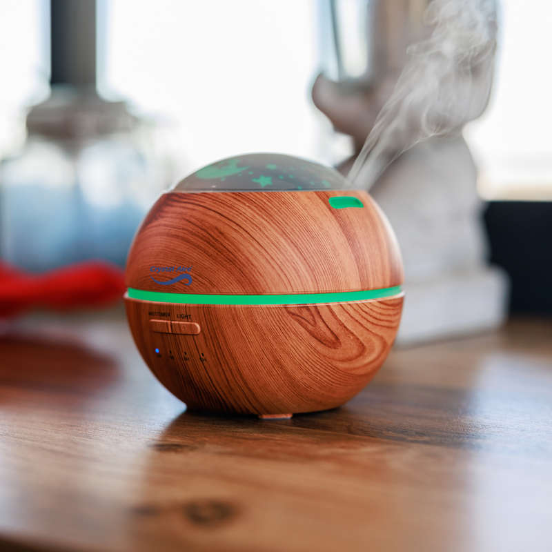 Crystal Aire Cool Mist Aroma Diffuser w/ LED Light Display - WT-8016