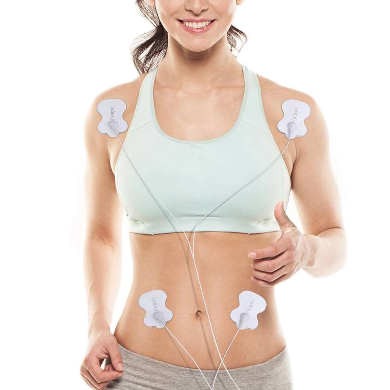 Naipo Tens Electronic Pulse Massager with 4 Electronic Pads & 5 Modes