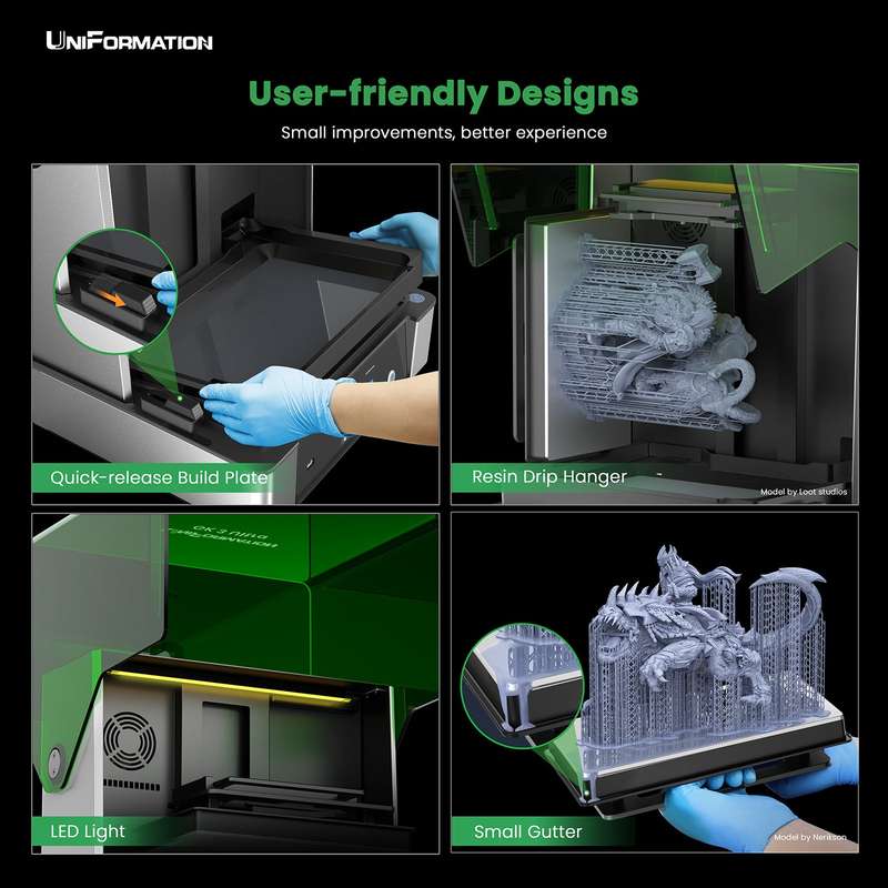 Uniformation GK3 ULTRA Resin Printer
