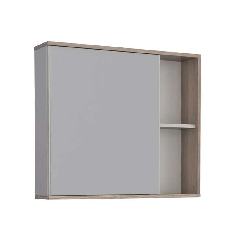 Caeté Wooden Bathroom Mirror