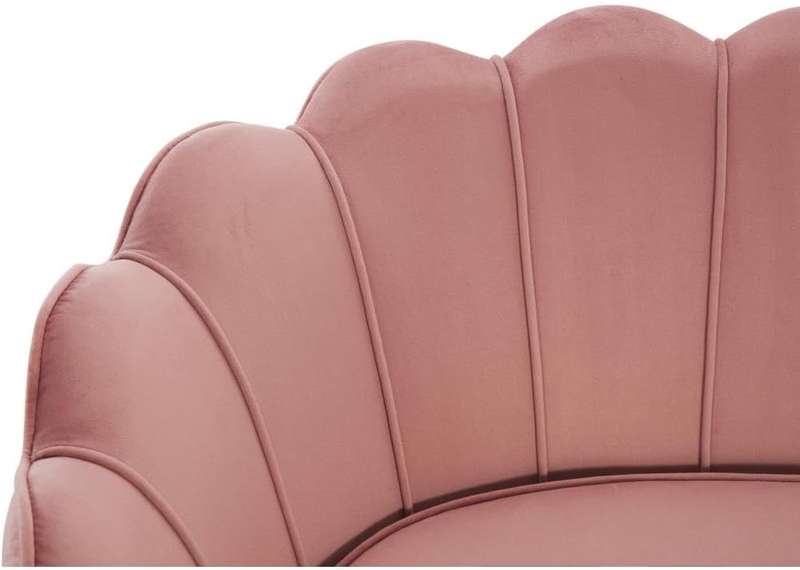 Tulip Velvet Double Seater Couch