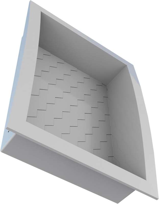 Honeycomb Plastic Wall Niche