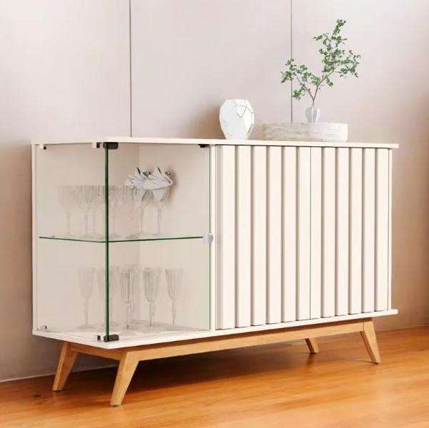 Açai Buffet With 3 Doors And 2 Shelves